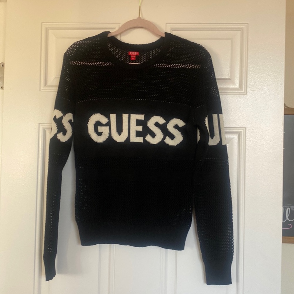 Guess pullover sweater black